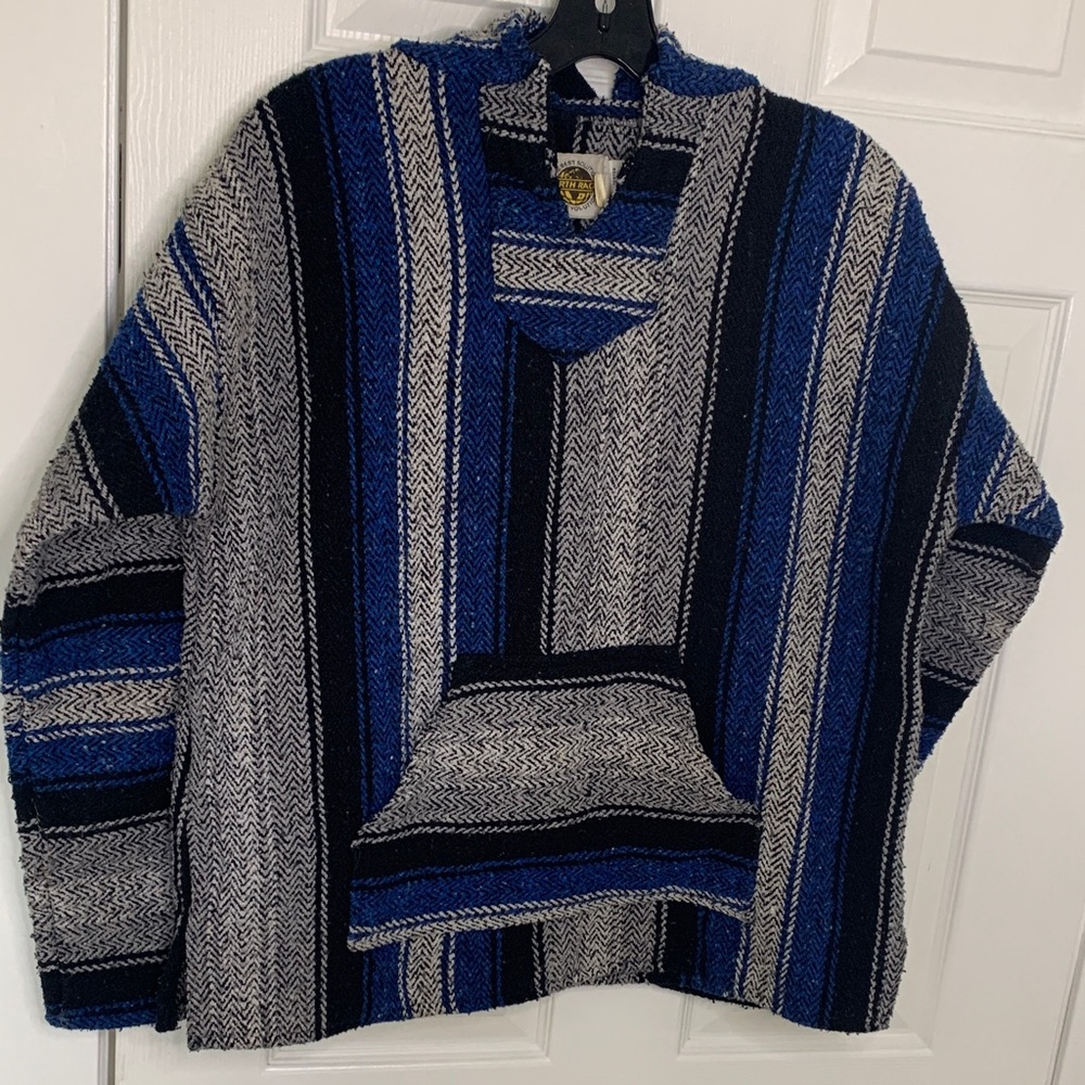 Poncho hoodie 🇲🇽 M
